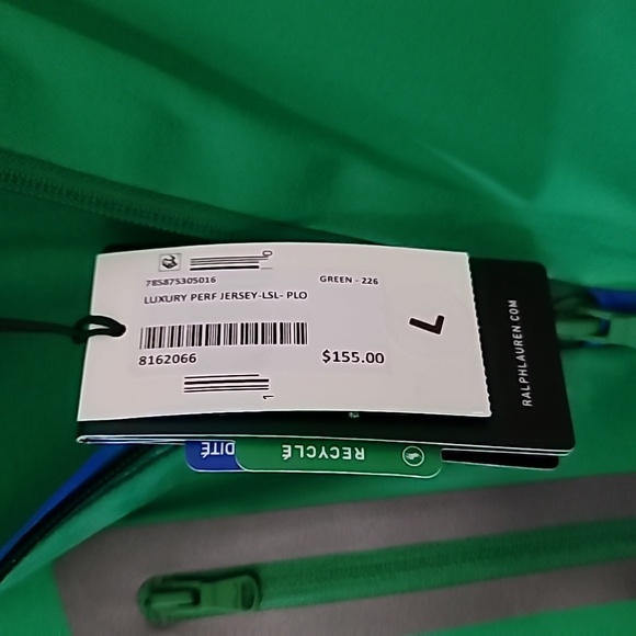 Ralph Lauren RLX PGA 2023 Oak Hill Perf Jersey LG NWT - Picture 5 of 5